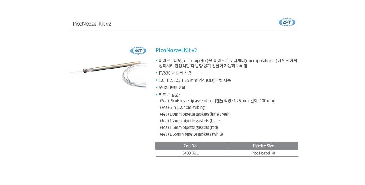 Pico Nozzle Kit 제품 이미지