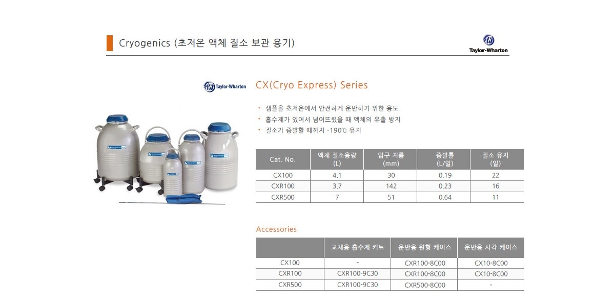 CXR100 제품 이미지
