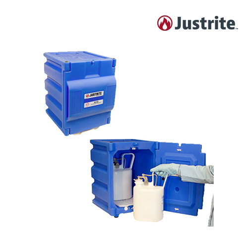 HDPE/4L/파랑/FM인증 산/부식성 물질 안전보관 캐비닛
