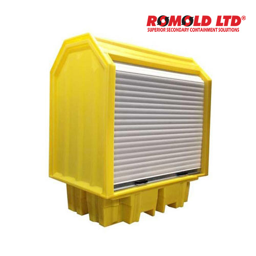 Drum Spill Containment Outdoor Storage/드럼통 보관 유출방지 옥외 저장소