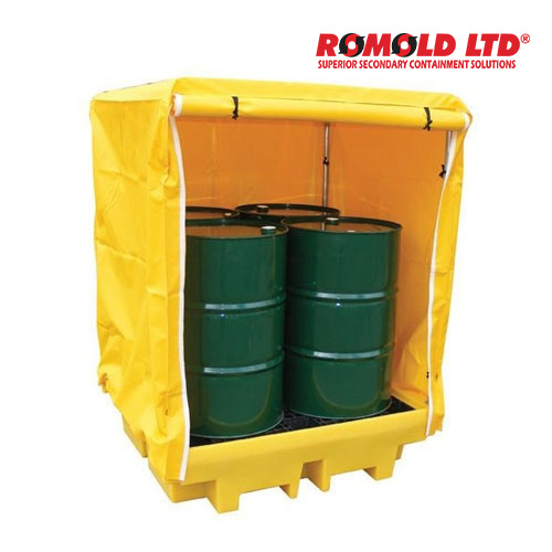 Drum Outdoor Storage (Tent Type)/드럼통 보관 옥외 저장소 (천막형)