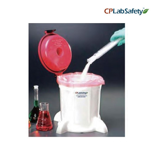 Solid Waste Safety Storage Container/폐기용 고형물 안전 보관 용기